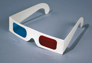 Our new anaglyph red/cyan 3D glasses utilize the higher